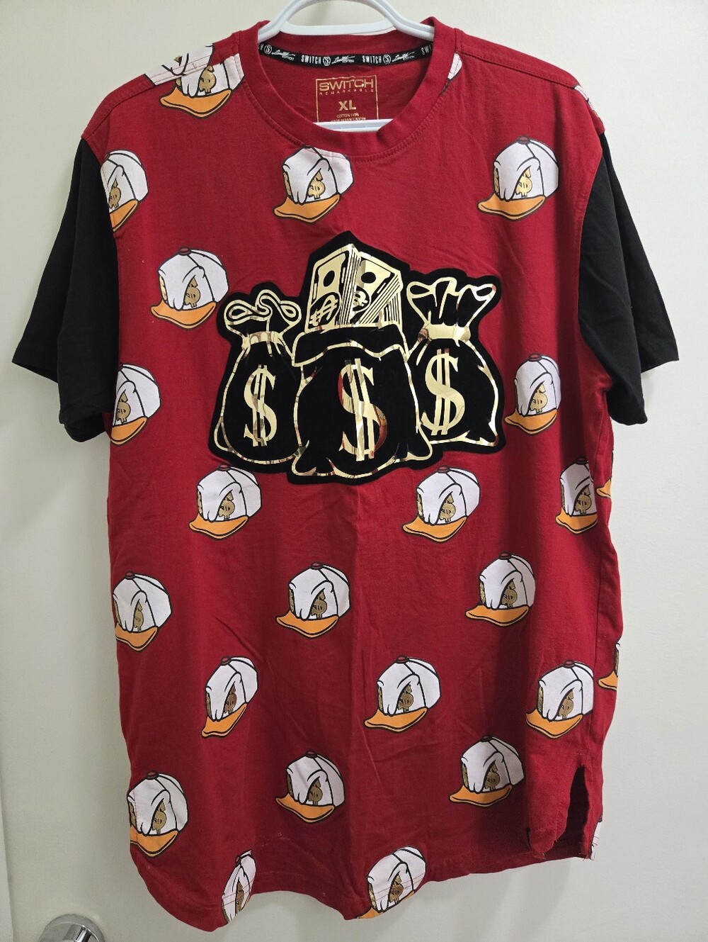 Mens Switch Money Bag TShirt